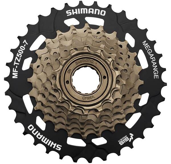 Freewheel 7 speed Shimano MF-TZ500 14-34 tands