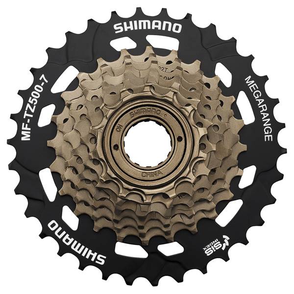 Freewheel 7 speed Shimano MF-TZ500 14-34 tands