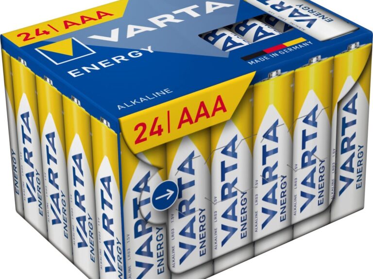 Batterij VARTA Energy Alkaline AAA (Box = 24stuks)
