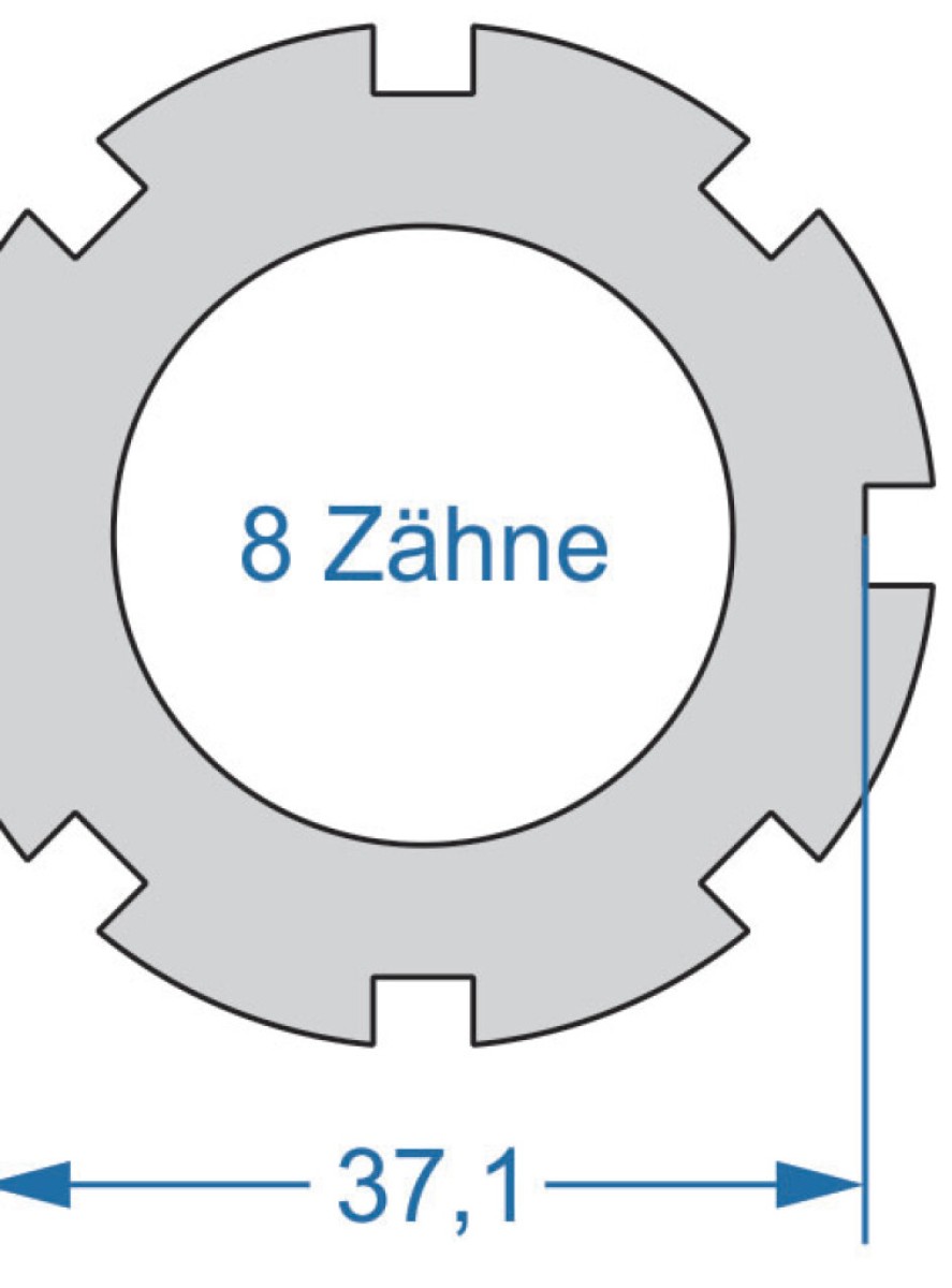 Power Tool Cyclus 2-zijdig T8 37.1 & T12 24.0 - Afbeelding 2