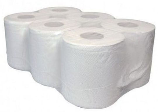 Poetspapier Euro Products recycled - 300 meter - 6 rollen Midi