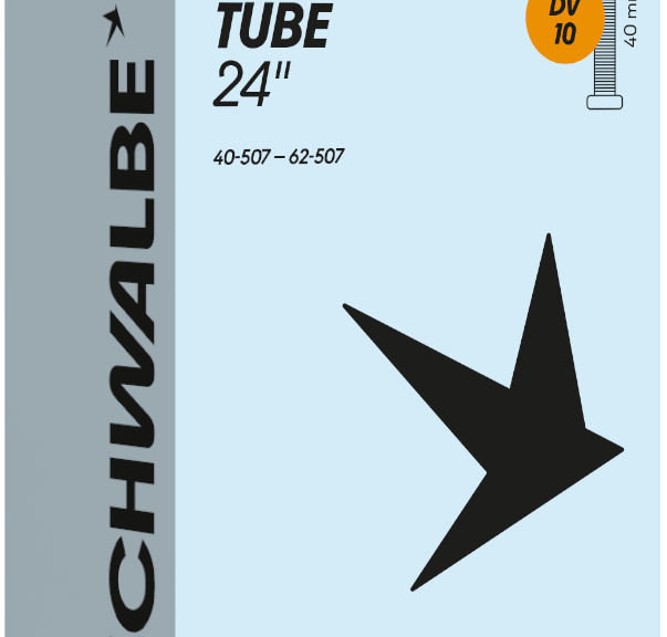 Binnenband Schwalbe DV10 24" 40/62-507 - 40mm ventiel