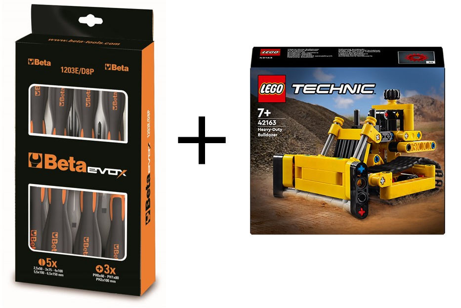 8-delige set schroevendraaiers Beta Tools1203E/D8P