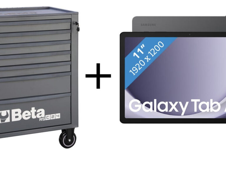 Gereedschapswagen Beta Tools RSC24/7-laden antraciet