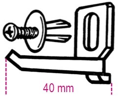 Haakschroeven Beta Tools  KIT/GPS-40-SET 40-MM GPS