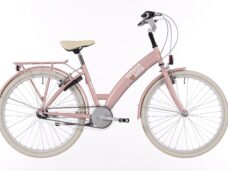 Kinderfiets Bikefun Lots of Love 24 inch met Nexus 3 versnelling/remnaaf - Mahogany Roze