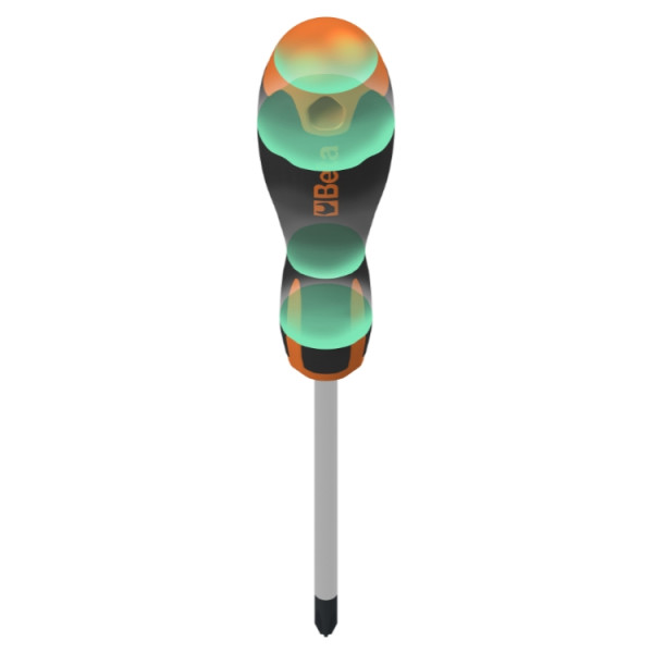 Evox schroevendraaier Beta Tools 1207E TX10 voor schroeven met Torx® profiel - verchroomd, tip gebruneerd - Afbeelding 3