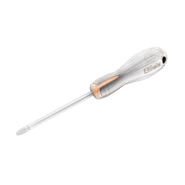 Evox schroevendraaier Beta Tools 1207E TX10 voor schroeven met Torx® profiel - verchroomd, tip gebruneerd - Afbeelding 4