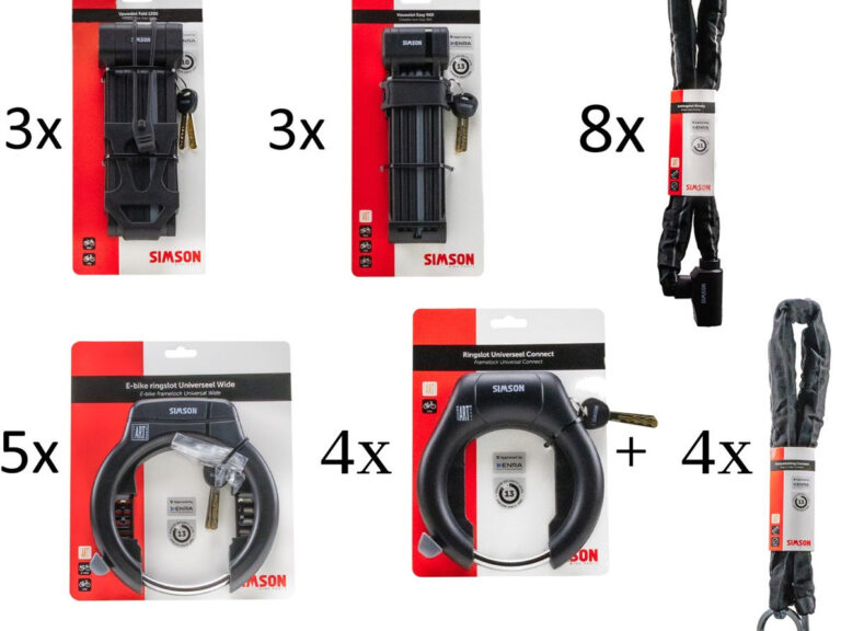 Actiepakket Simson sloten - 27 delig