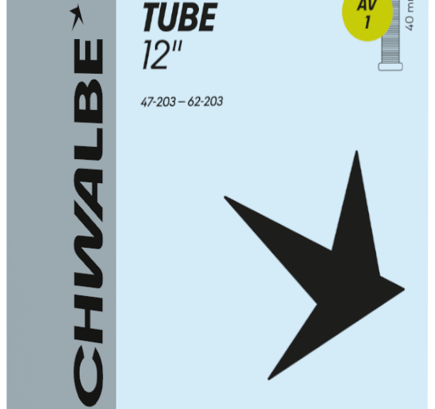 Binnenband Schwalbe AV1 12" 47/62-203 - 45° ventiel
