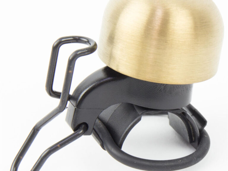 Fietsbel Widek paperclip XXL - goud/zwart