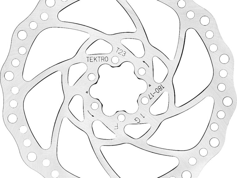 Remschijf Tektro TR180-17 - Ø180 mm - 2.3 mm - zilver