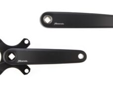 Crankstel Miranda Delta BCD 104 Gates - 170 mm crankarm - mat zwart