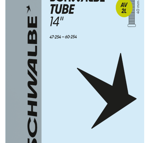 Binnenband Schwalbe AV2L 14" / 47-60-254mm - 40mm ventiel
