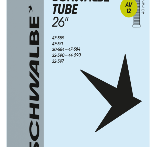Binnenband Schwalbe AV12 26" / 30-47-559/597mm - 40mm ventiel
