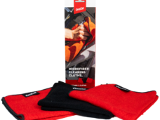 Schoonmaakdoek Cyclon set twee kleuren - rood/zwart