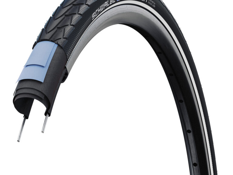 Buitenband Schwalbe Marathon Racer Raceguard 28 x 1.50" / 40-622 - zwart met reflectie