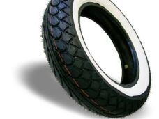 Buitenband Mitas MC22 100/80-10 TL 53L Whitewall