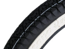 Buitenband Mitas B7 275-17 TL/TT 47J WhiteWall