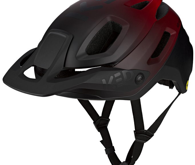 Fietshelm KED Pector ME-1 L (55-61cm) - mat rood/zwart