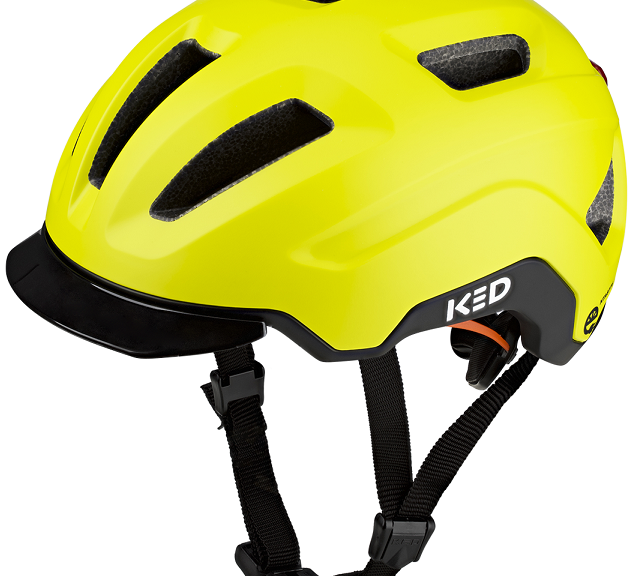 Fietshelm KED Pedalon L (59-63cm) - mat geel