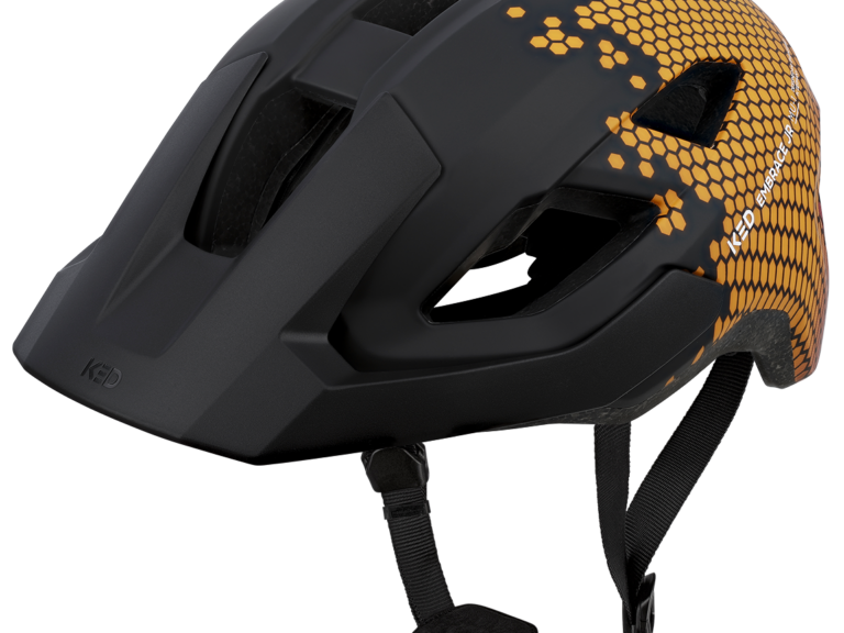 Fietshelm KED Embrace Jr S-M (52-58cm) - mat Zwart bordeauxrood