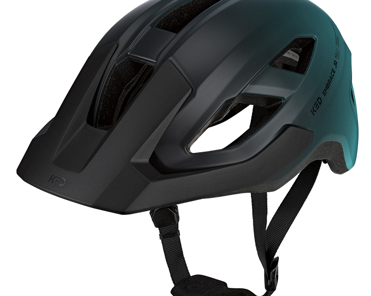 Fietshelm KED Embrace Jr S-M (52-58cm) - zwart/groen