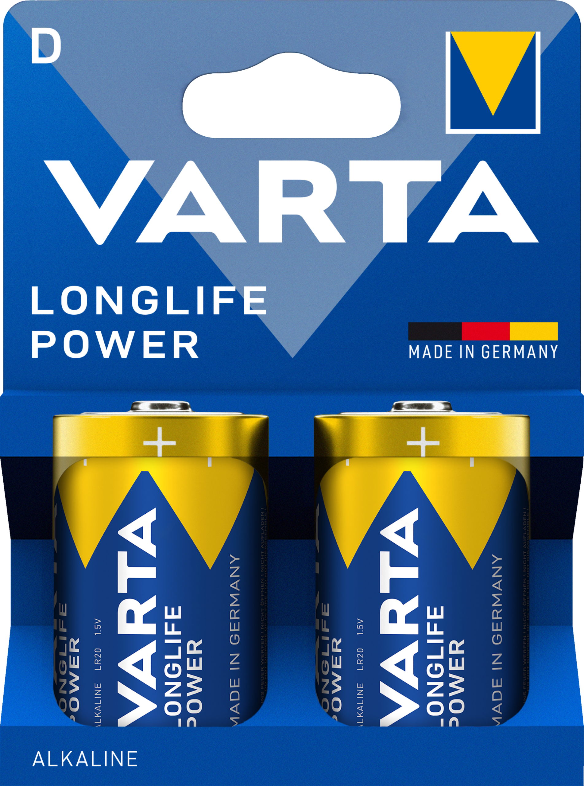 Batterij Varta Longlife power LR20 - 1.5V - Afbeelding 2