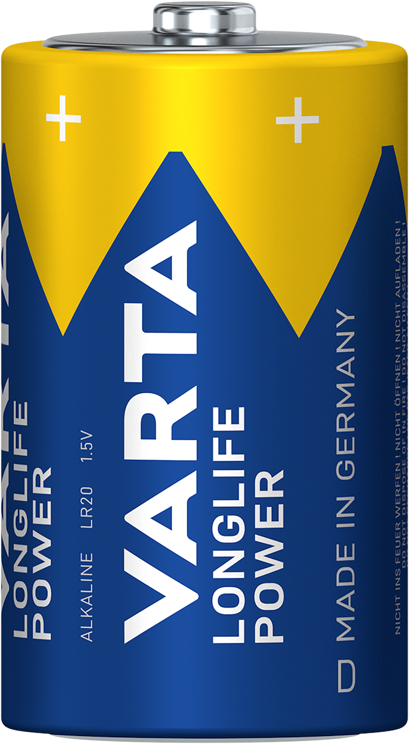 Batterij Varta Longlife power LR20 - 1.5V