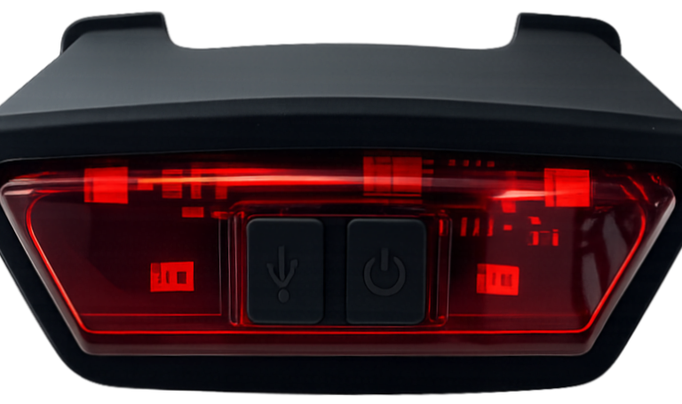KED Embrace MTB Hjelm Baglygte - LED - USB Genopladelig