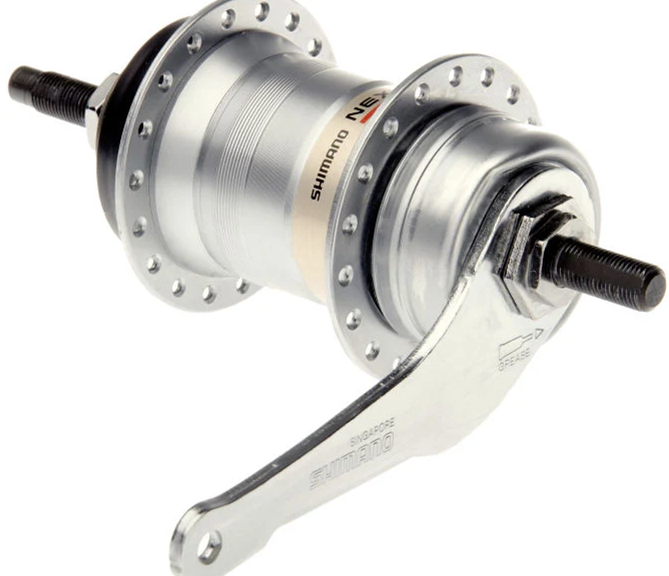Remnaaf Shimano Nexus 3 met terugtraprem - SG-3C41 - 36 gaats (175mm as)