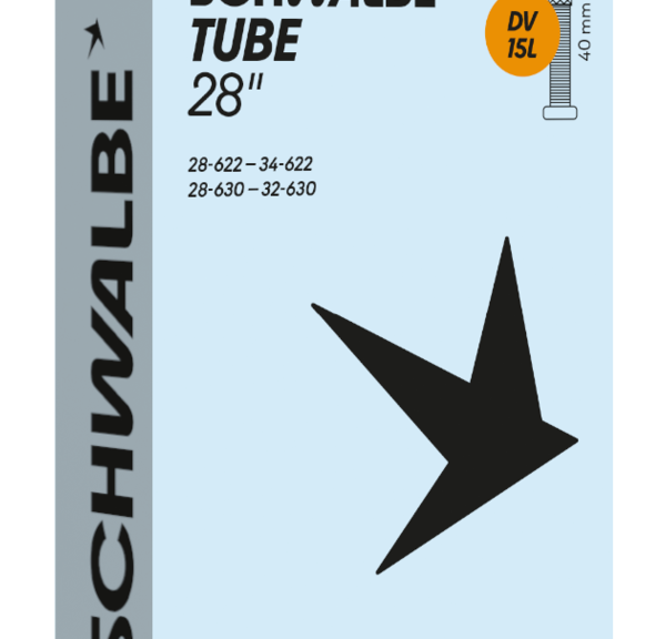 Binnenband Schwalbe DV16 28" / 28/34-622 - 28/32-630 - 40mm ventiel