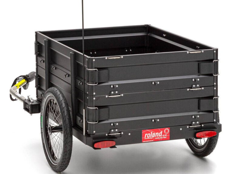Fietstrailer Roland CARRIE M.e - basismodel met dubbele zijwanden