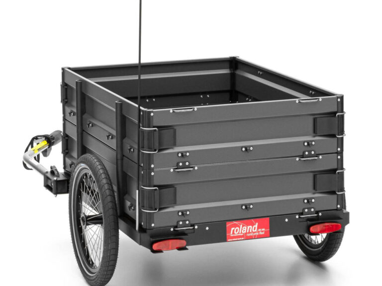 Fietstrailer Roland CARRIE M.e - basismodel met dubbele zijwanden