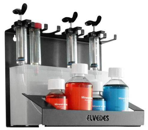 Elvedes Syringe Station voor ontluchtingsspuiten en remvloeistof - Afbeelding 2