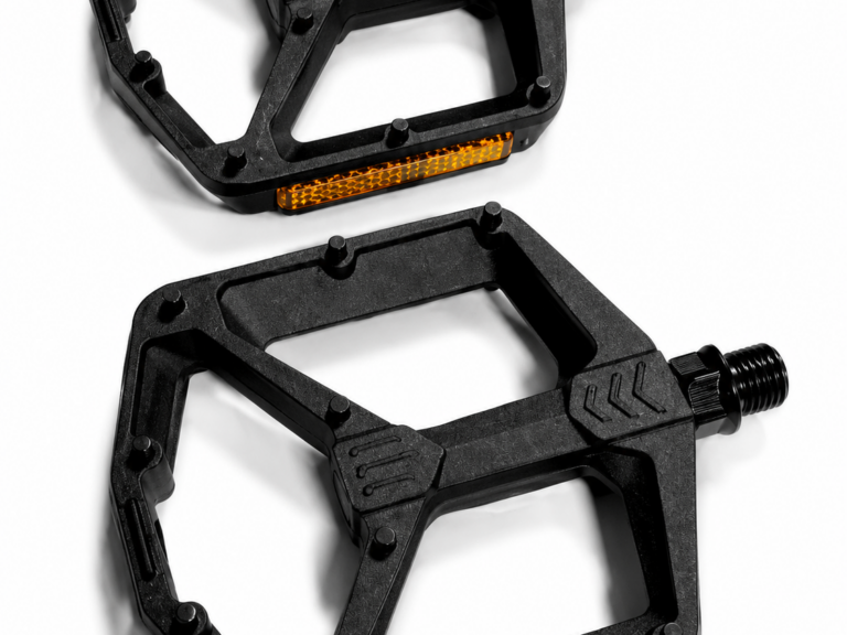 Pedalen BMX-freestyle aluminium - zwart