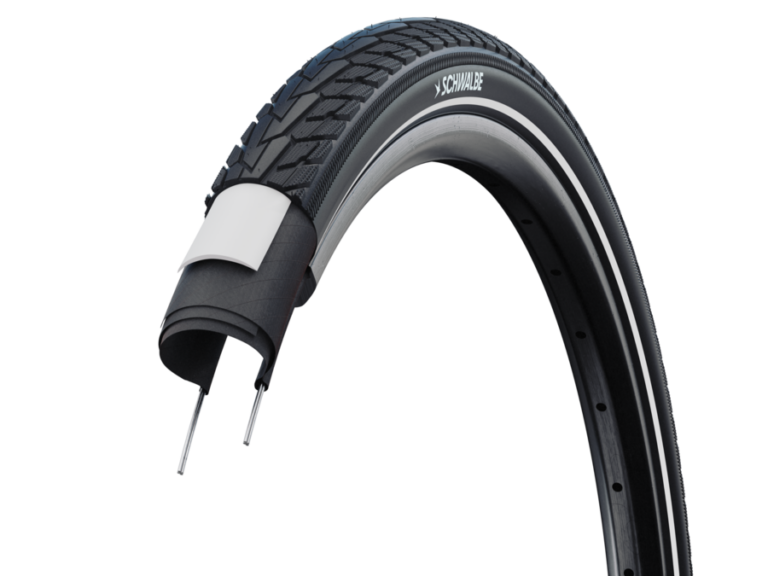 Buitenband Schwalbe Road Cruiser Plus PunctureGuard N 28 x 1.60" / 42-622 - zwart met reflectie