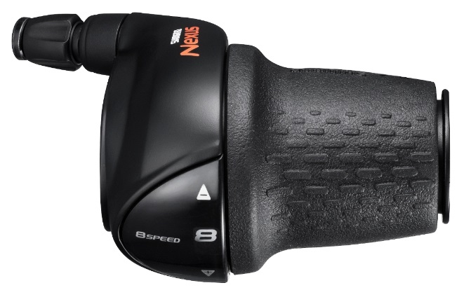 Draaiversteller 8 speed Shimano Nexus 8 SL-C6000-8 - met binnenkabel - Zwart (werkplaatsverpakking)