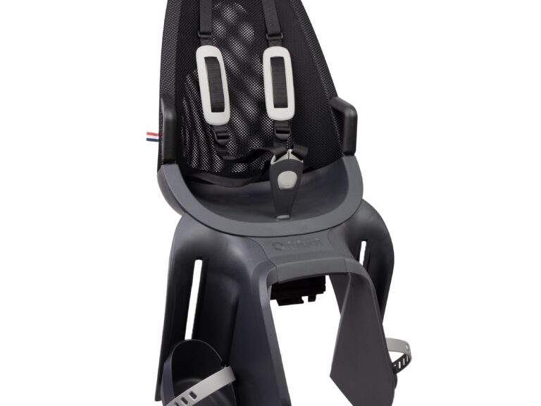 Kinderzitje achter Qibbel Air met MIK-HD bevestiging - Granite Grey