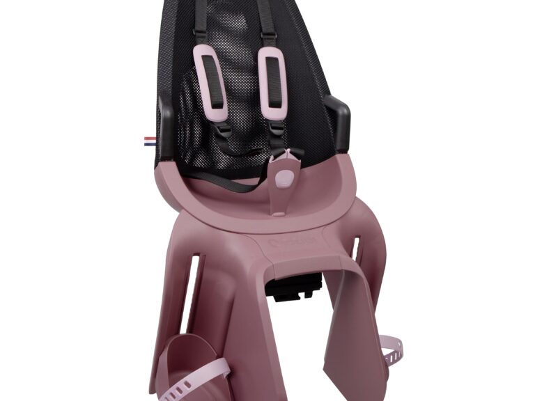 Kinderzitje achter Qibbel air met MIK-HD bevestiging - Plum Rose