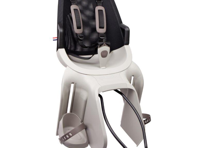 Kinderzitje achter Qibbel Air met Framebevestiging (FF) - Pebble Grey