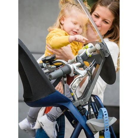 Toybar met windscherm Qibbel Air - warm grey - Afbeelding 3