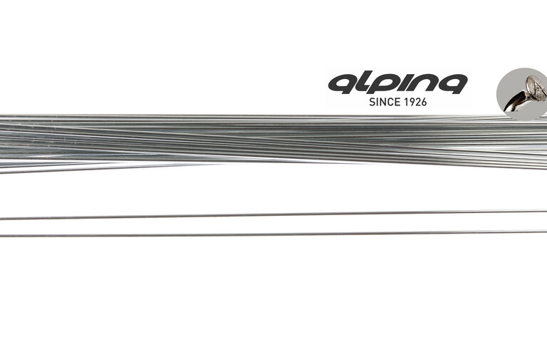 Spaak Alpina 14G 290 mm verzinkt zilver - 1440 stuks