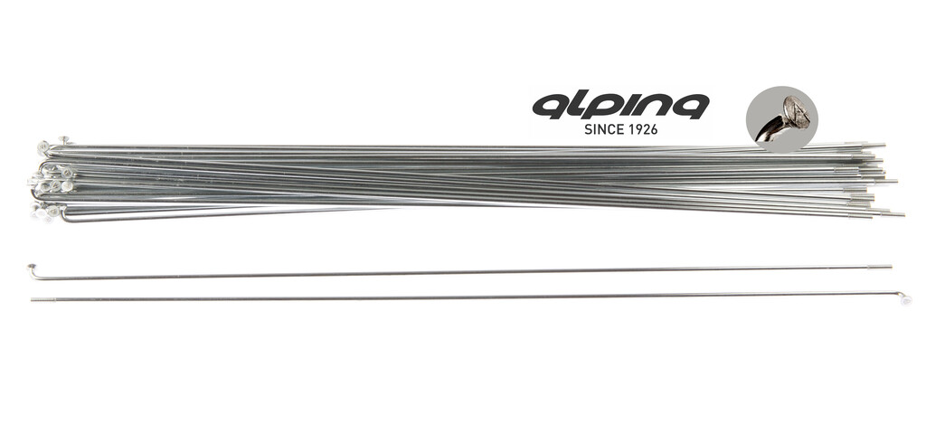 Spaak Alpina 14G 290 mm verzinkt zilver - 1440 stuks