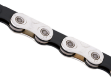 Ketting KMC X-flat waxed 12/13 speed - 126L - zilver/zwart
