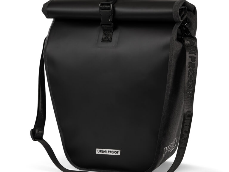 Fietstas Urban Proof District Recycled - 20 liter - zwart