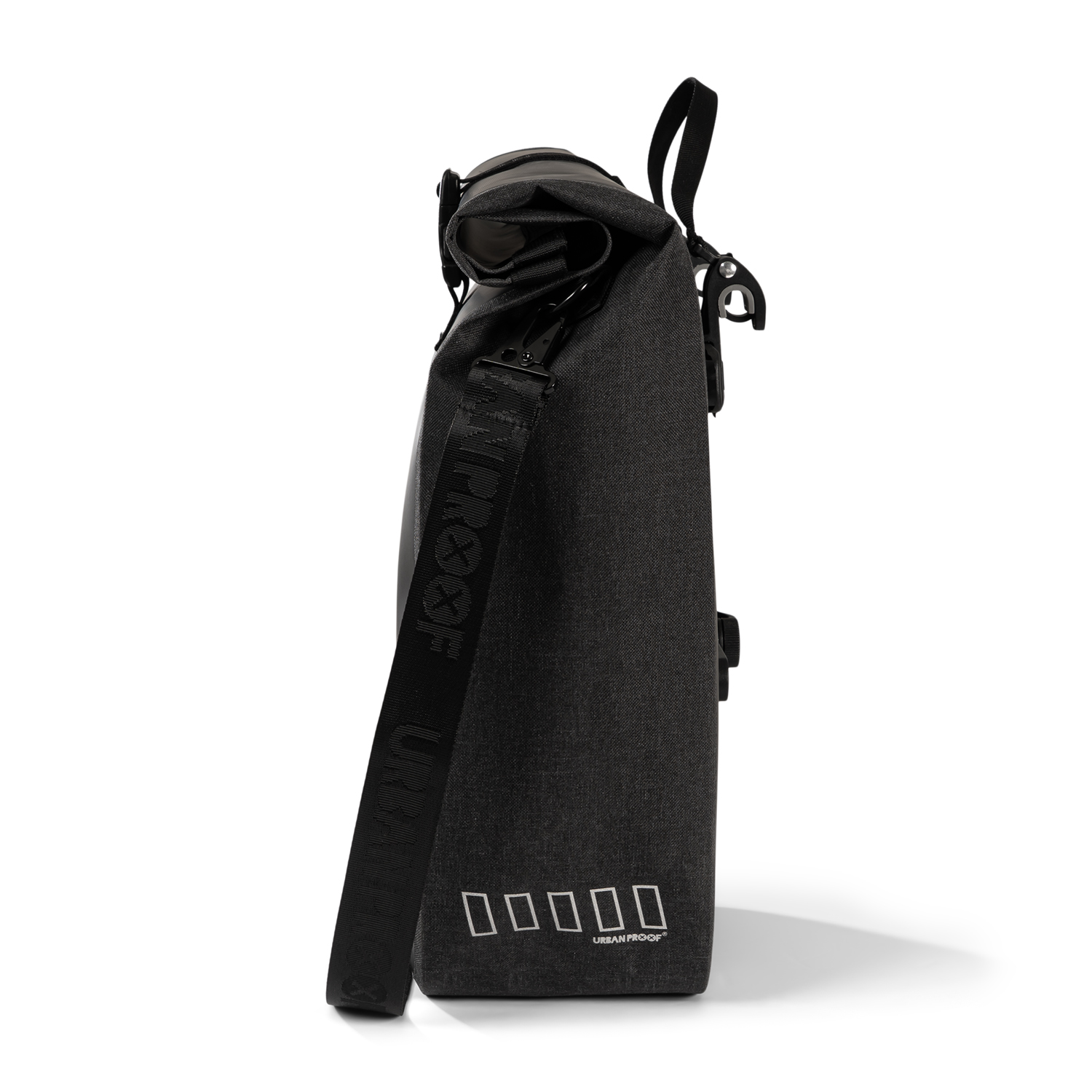 Fietstas Urban Proof District Recycled - 20 liter - zwart - Afbeelding 9