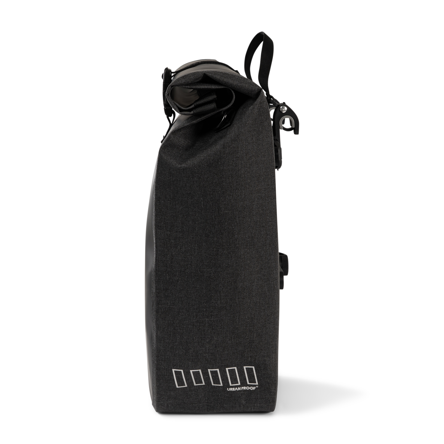 Fietstas Urban Proof District Recycled - 20 liter - zwart - Afbeelding 10
