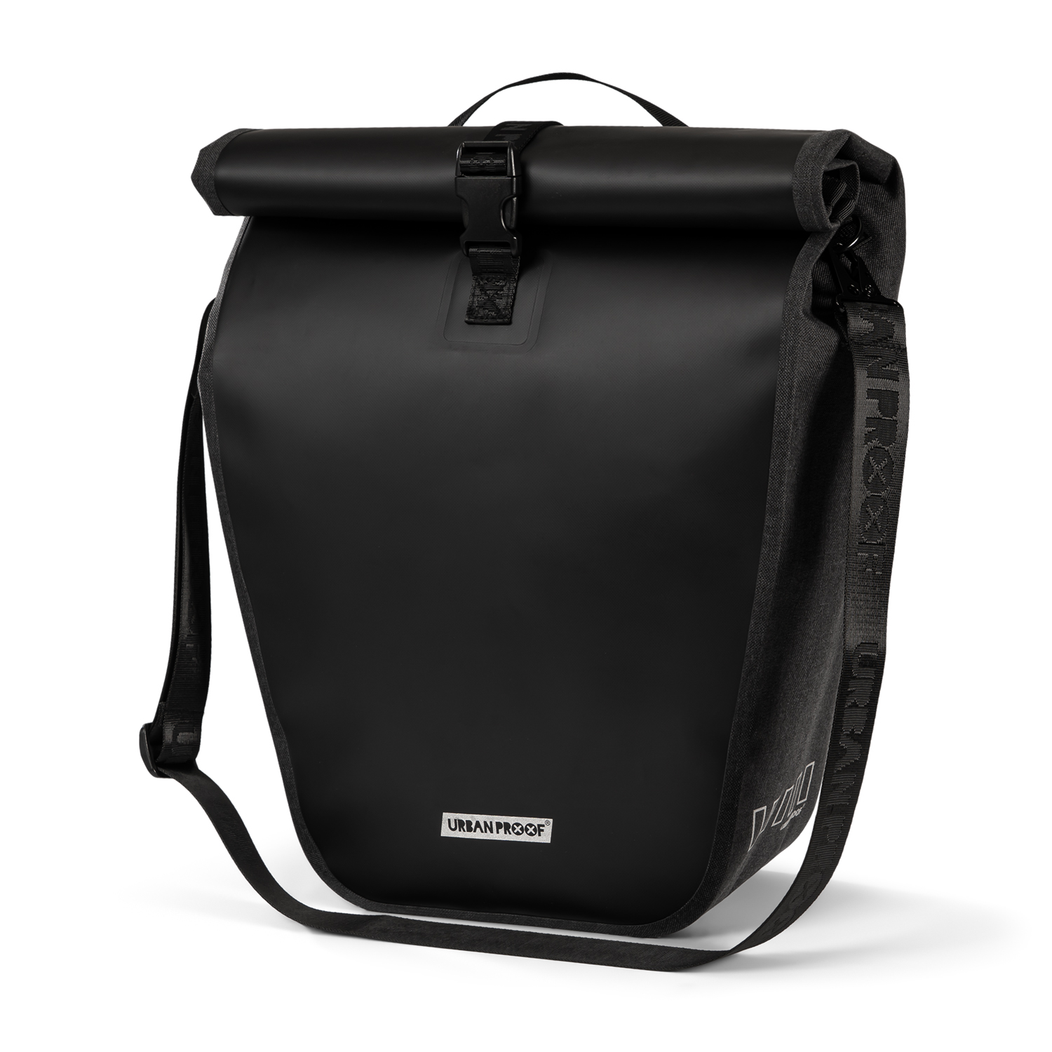 Fietstas Urban Proof District Recycled - 20 liter - zwart