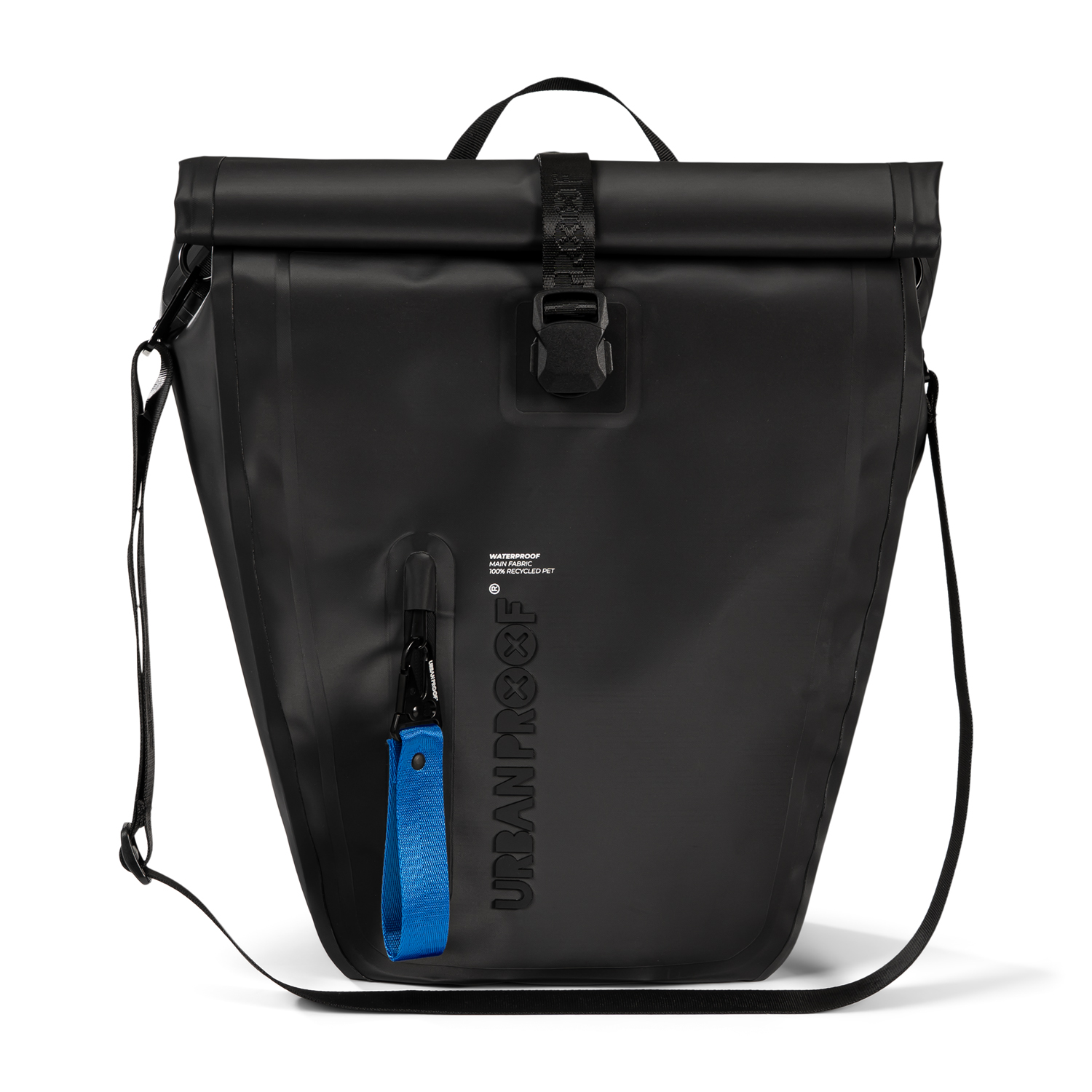 Fietstas Urban Proof Storm Recycled - 20 liter - zwart - Afbeelding 7
